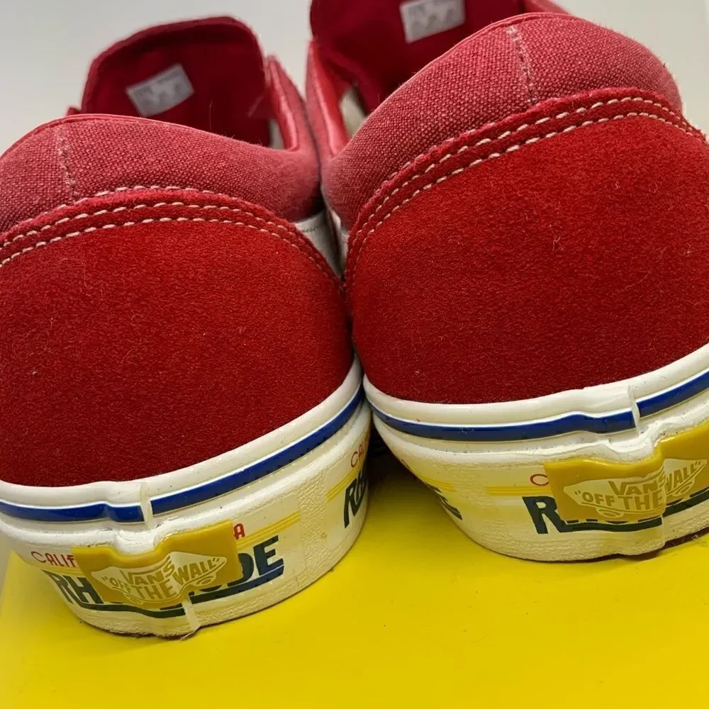 VANS VAULT X RHUDE Racing Red